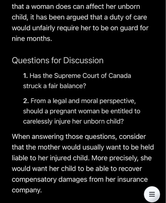 solved-the-supreme-court-of-canada-has-held-that-a-pregnant-chegg