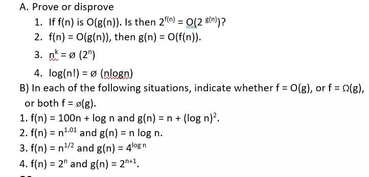 Solved Prove that if f1(n)=O(g1(n)) and f2(n)=O(g2(n)), then