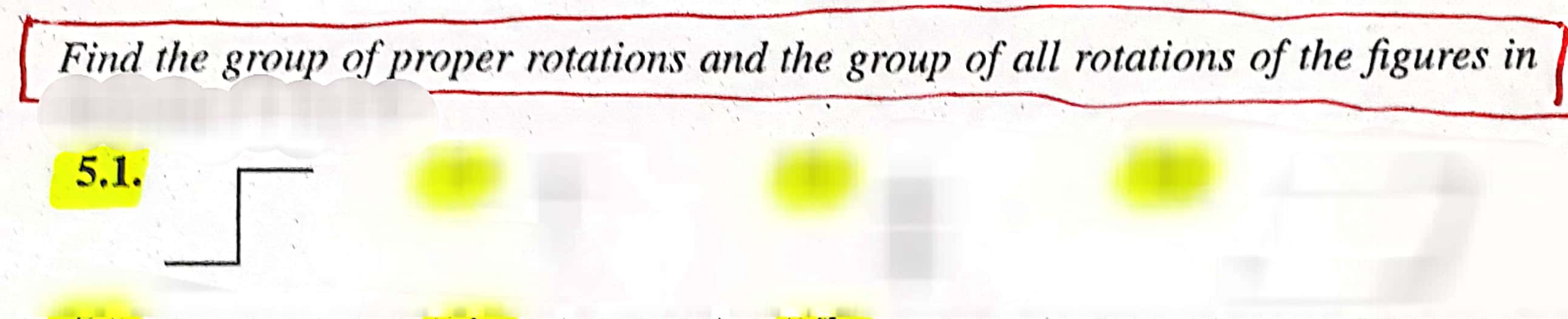 Proper Rotation Group Solved Find the group of proper rotations and the group of | Chegg.com