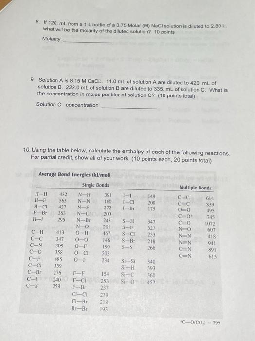 Solved 6. Using the solubility rules below, determine | Chegg.com