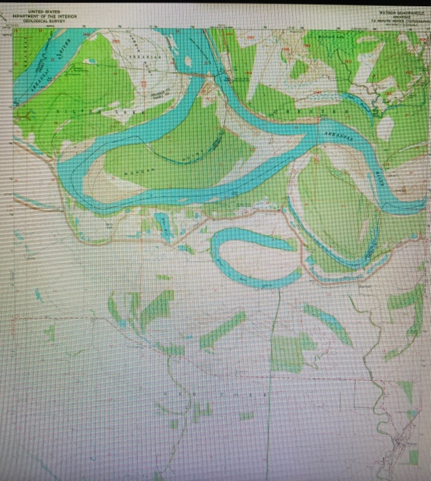The Map Is Called Topograhphic Map Of A Portion Of Chegg Com