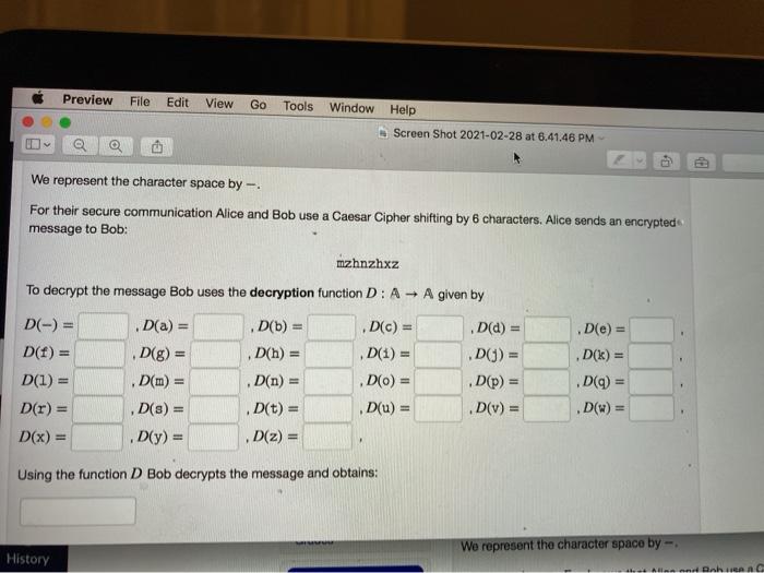 Solved Preview File Edit View Go Tools Window Help Screen Chegg Com