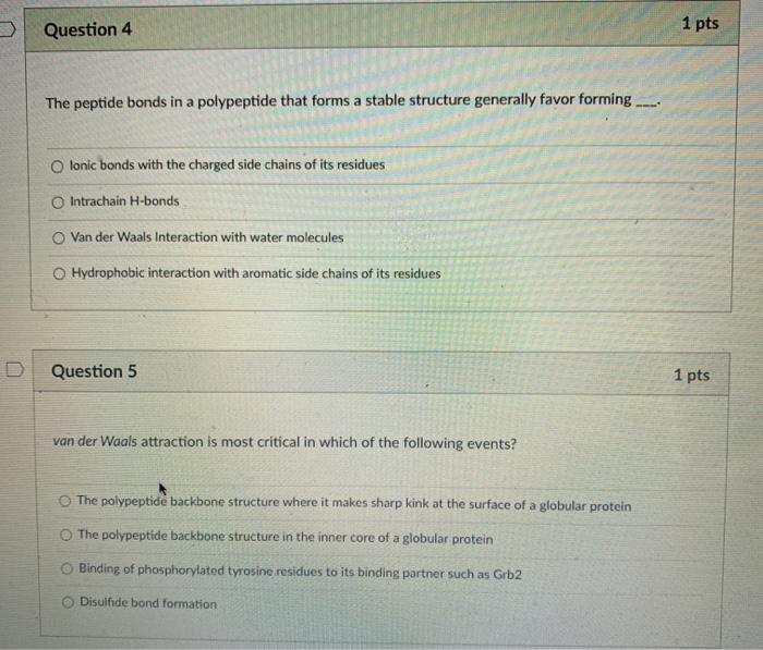 Solved Question 2 1 pts Which of the following event | Chegg.com