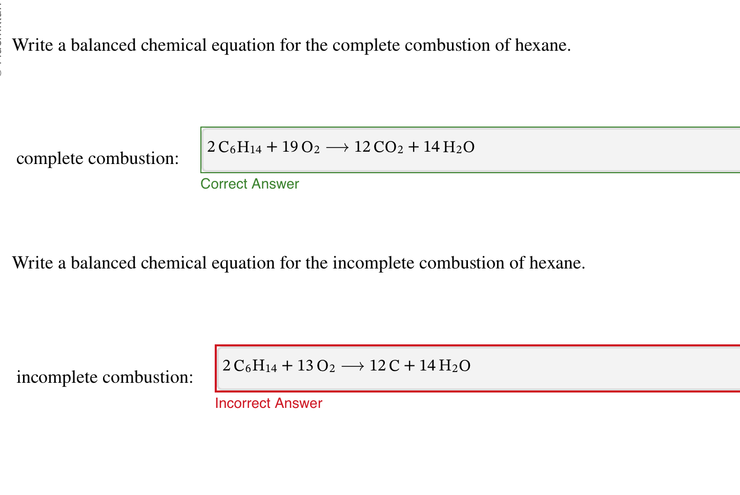 Solved Write a balanced chemical equation for the complete | Chegg.com