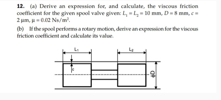 (a) ﻿Derive an expression for, and calculate, the | Chegg.com