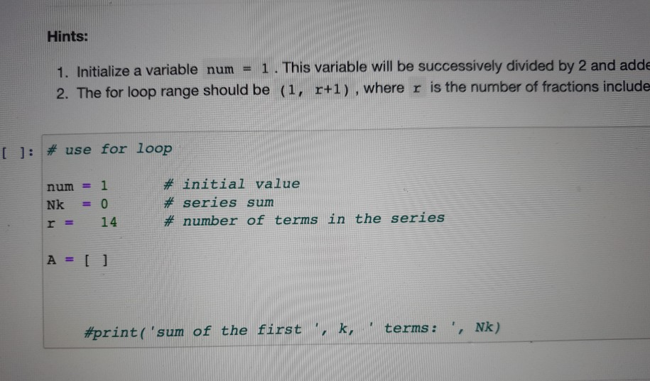Solved Problem 3: Arithmeric Series Convergence We like to | Chegg.com