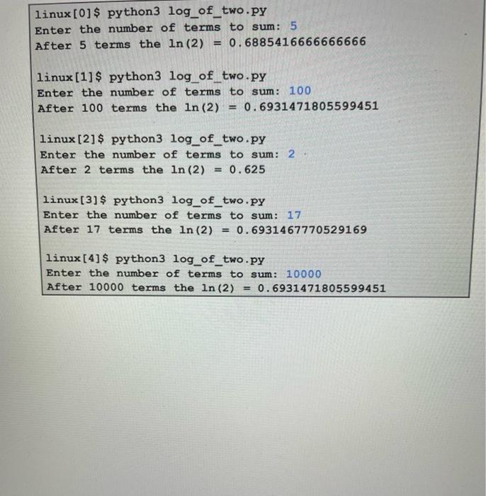 Solved The natural log of 2 is approximately 0.693 We are | Chegg.com