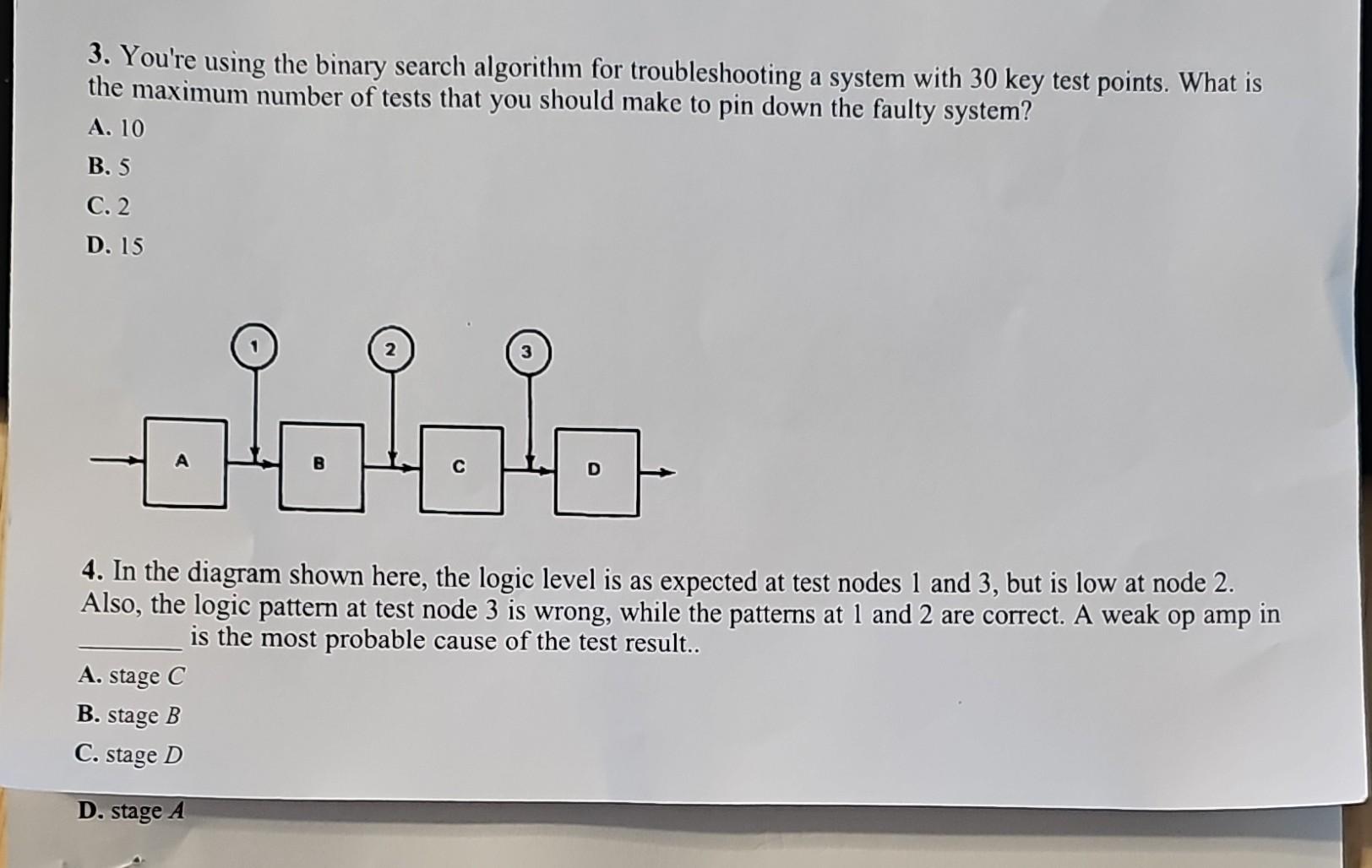 Solved 3. You're Using The Binary Search Algorithm For | Chegg.com