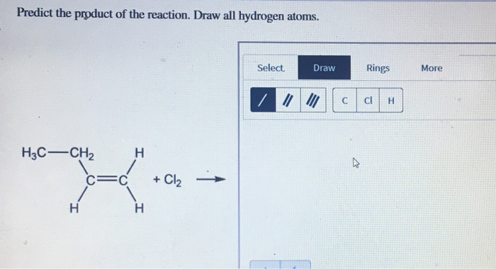 Solved Predict The Product Of The Reaction. Draw All Hydr