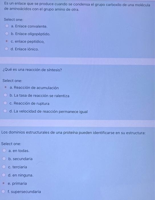 Es un enlace que se produce cuando se condensa el grupo carboxilo de una molécula de aminoácidos con el grupo amino de otra.