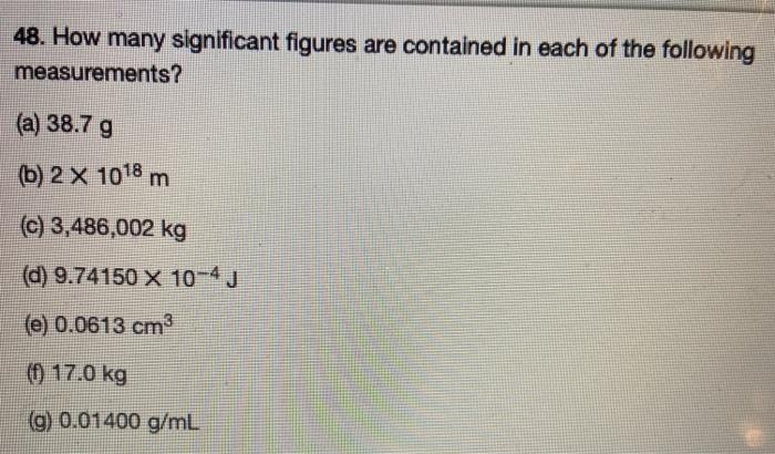 Solved 16. Classify each of the following as an element, a | Chegg.com