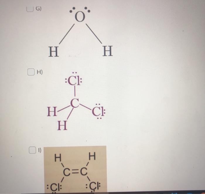 Solved Choose ALL NON-POLAR MOLECULES shown below [it can be | Chegg.com
