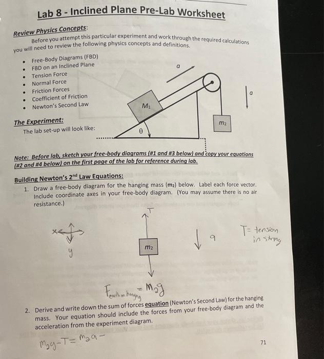 solved-lab-8-inclined-plane-pre-lab-worksheet-review-chegg