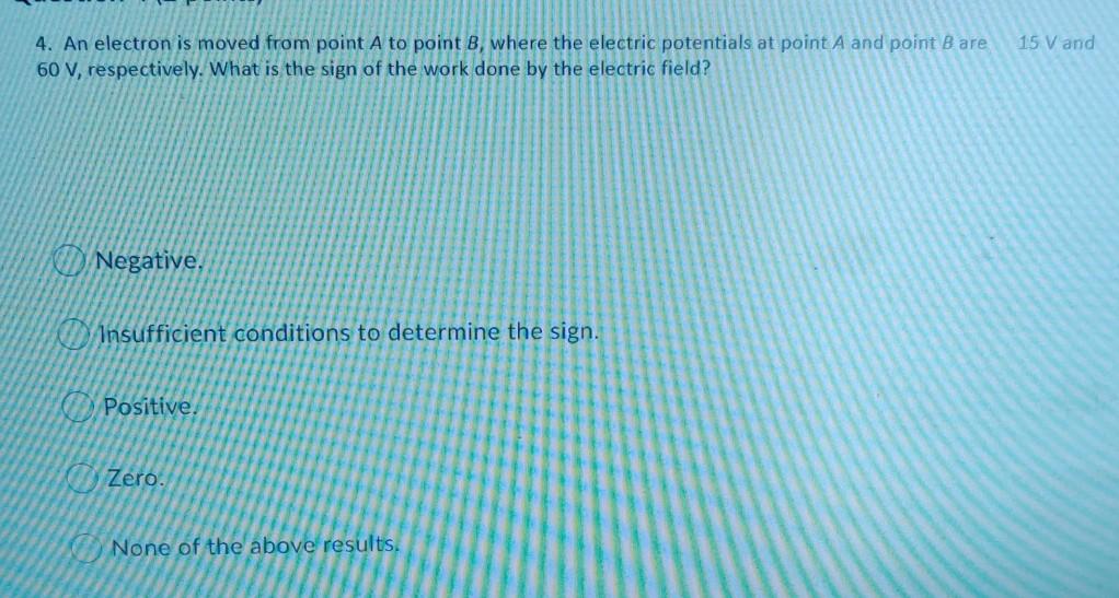 Solved Question 1 (2 points) 1. Which of the following | Chegg.com
