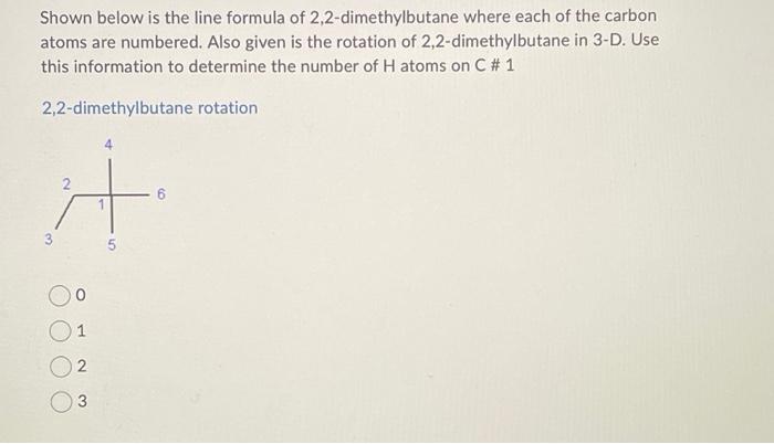 2 2 dimethylpropane line formula