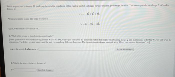 In thas nequence of problems, Thi gride you through the calculation of the clectric field of a clarged particle at sone givea