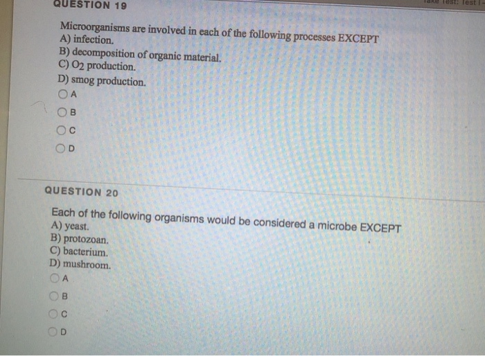 Solved QUESTION 15 Which Of The Following Correctly Traces Chegg