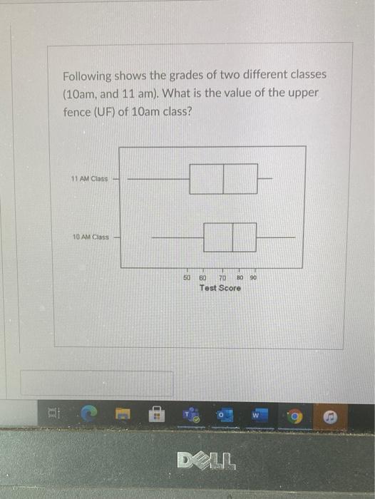 Solved Following shows the grades of two different classes | Chegg.com