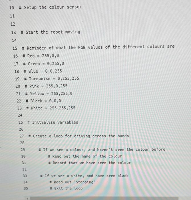 Solved b. The figure below shows the Rainbow_bands | Chegg.com