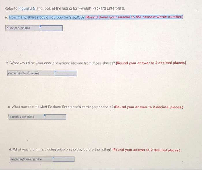 Solved Refer to Figure 2.8 and look at the listing for