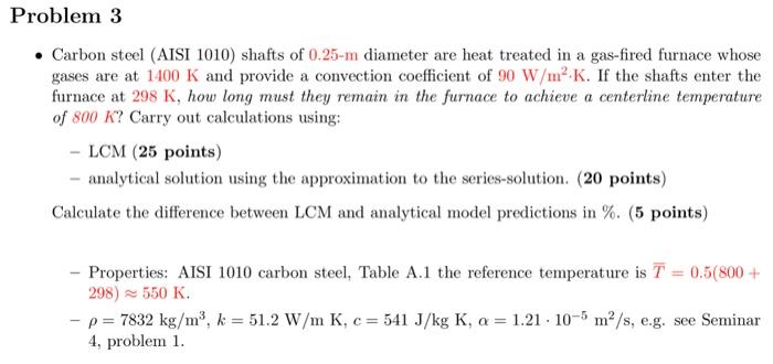 Solved Heat Transfer. Only Solve If You Know The Solution. | Chegg.com