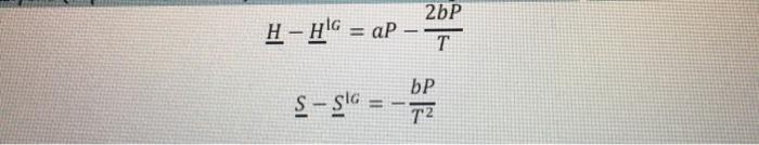 Solved The equation of state for a gas is given in the | Chegg.com