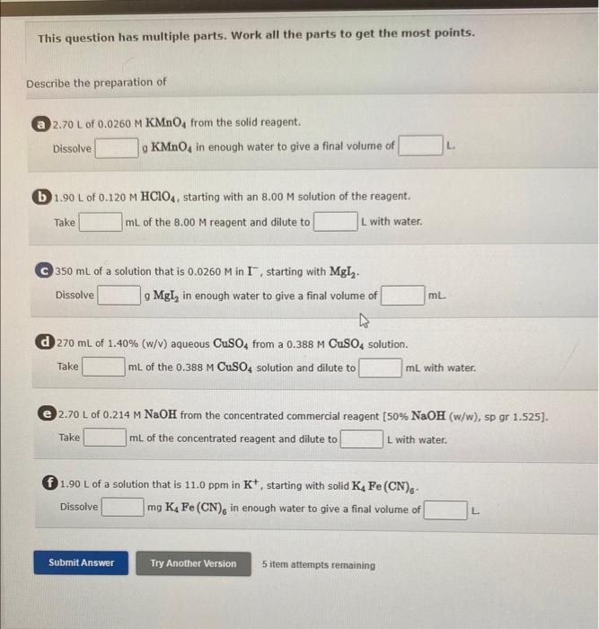 Solved This question has multiple parts. Work all the parts | Chegg.com
