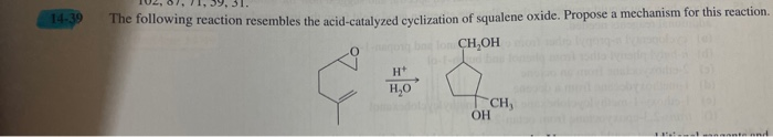 Solved Study 14-29 Write structural formulas for the | Chegg.com