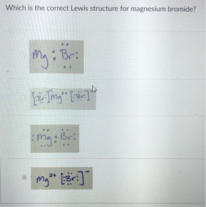 Which One Is Not A Valid Lewis Symbol ċ Br Chegg Com