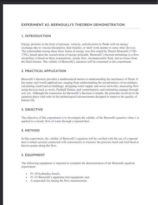 conclusion for hydrostatic pressure experiment