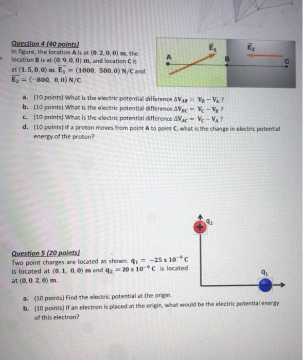 Solved Question 1 10 Points A Ring Of Radius 0 1 M Car Chegg Com