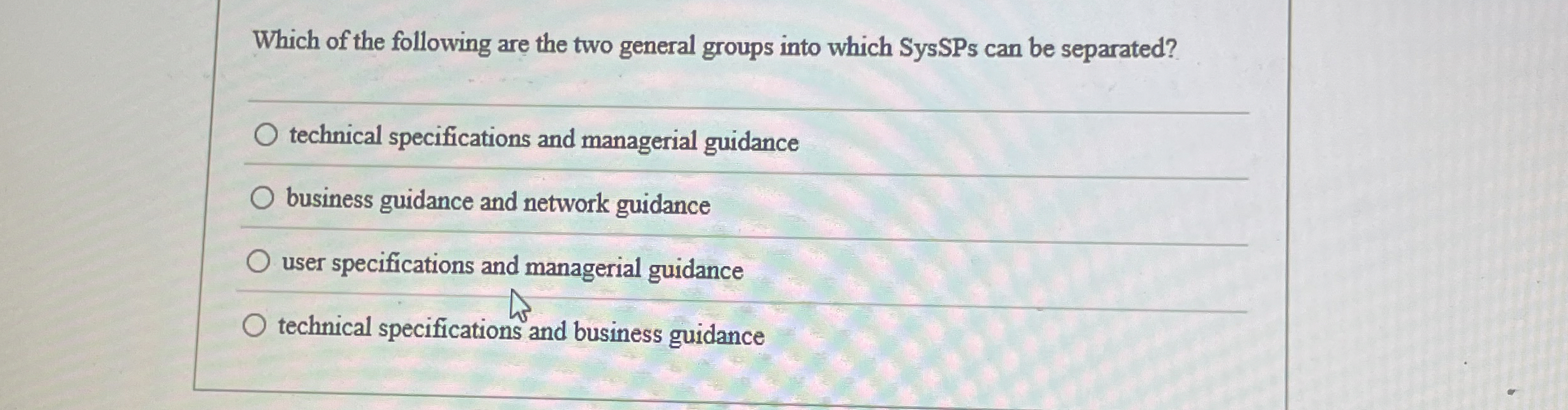 Solved Which of the following are the two general groups | Chegg.com