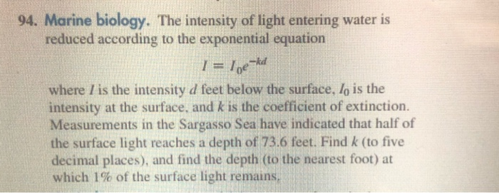 intensity equation light mcat
