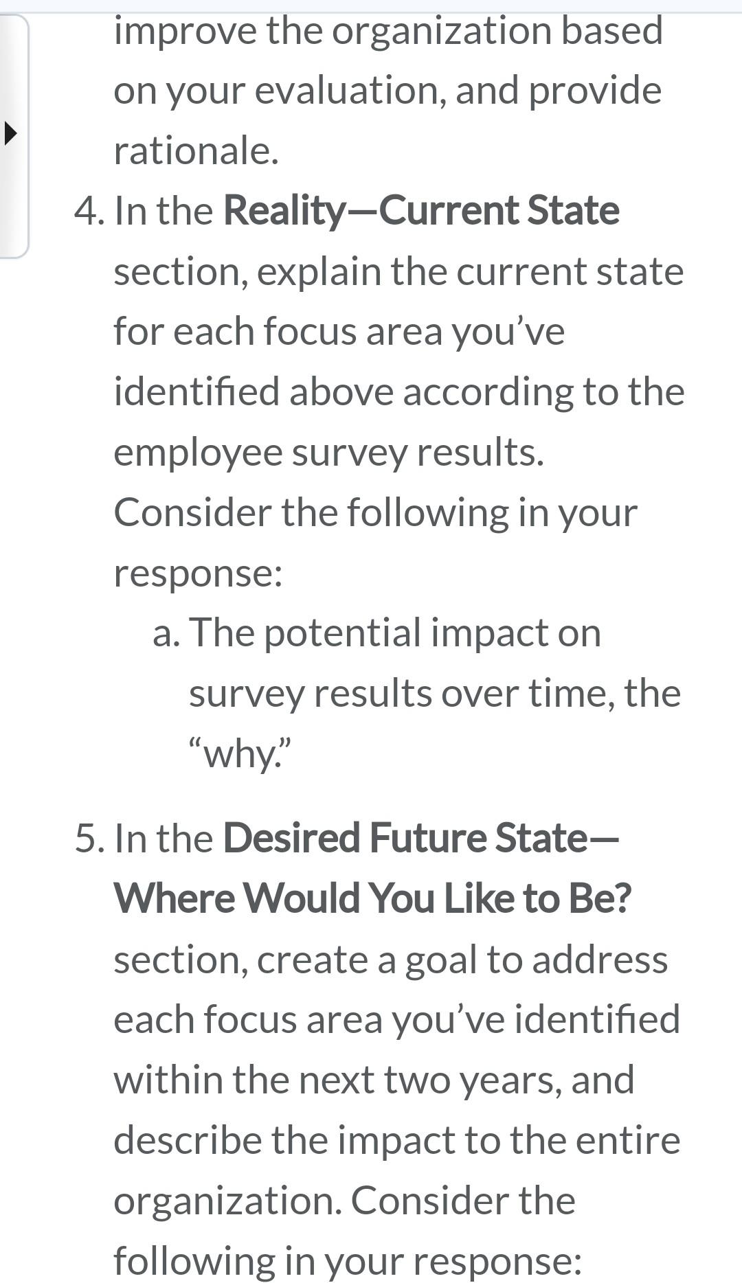 Solved Scenarıo The organization that you are a director of | Chegg.com