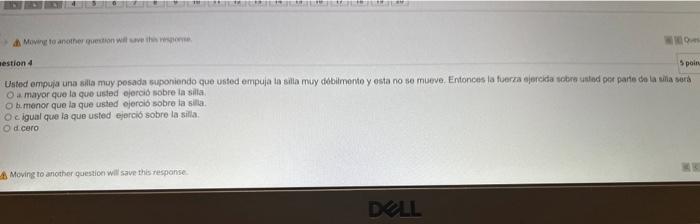 Usted empuja una silla muy pesada suponiendo que usted empuja ta silla miyy dobilmonte y osta no se mueve. Entonces la fuerza