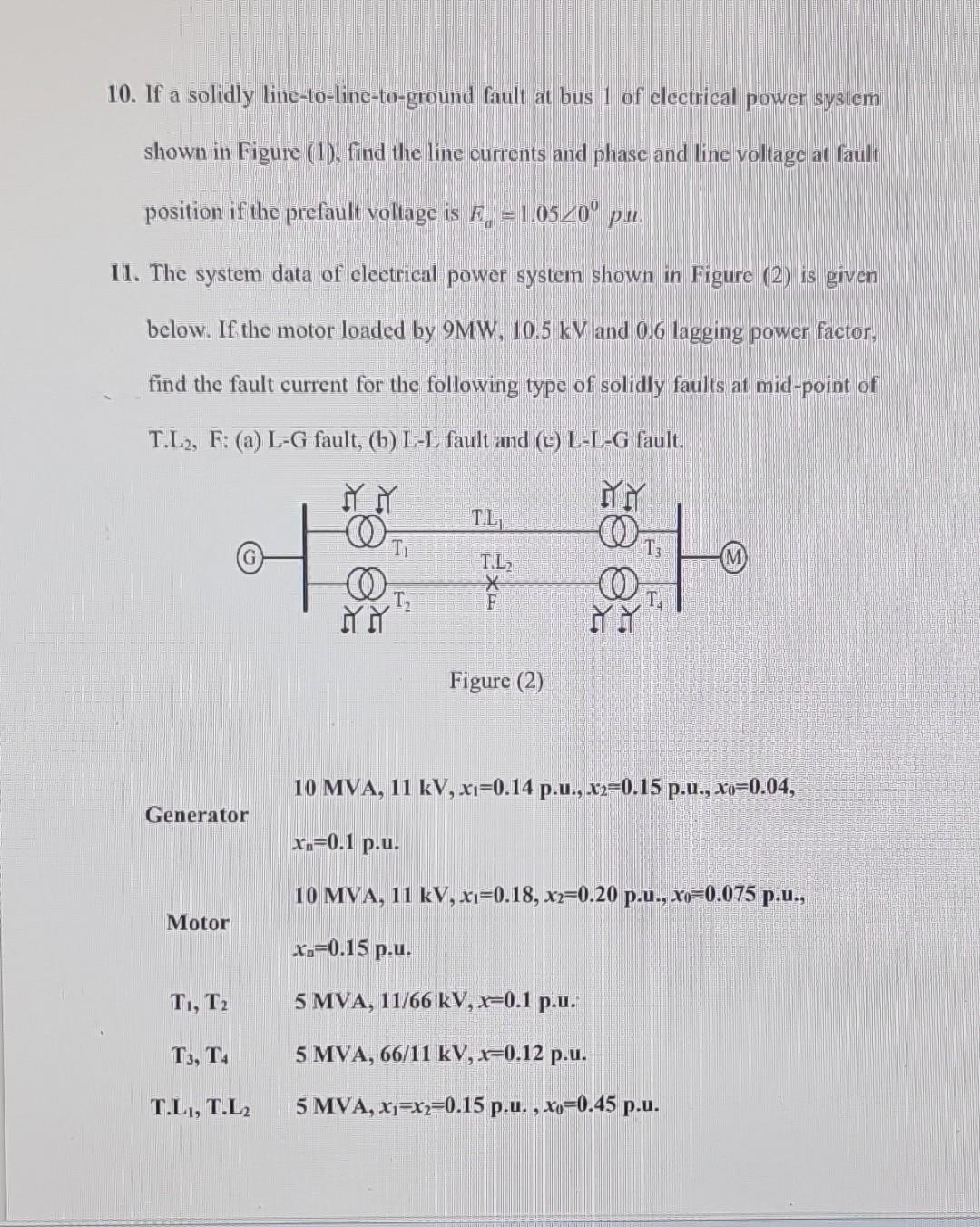 solved-1-for-the-one-line-diagram-of-power-system-shown-in-chegg