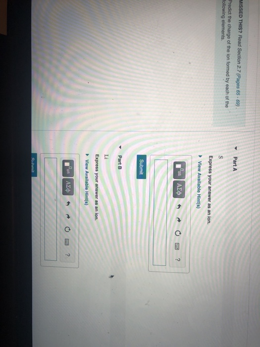 Solved MISSED THIS? Read Section 2.7 (Pages 65 - 69) Part A | Chegg.com