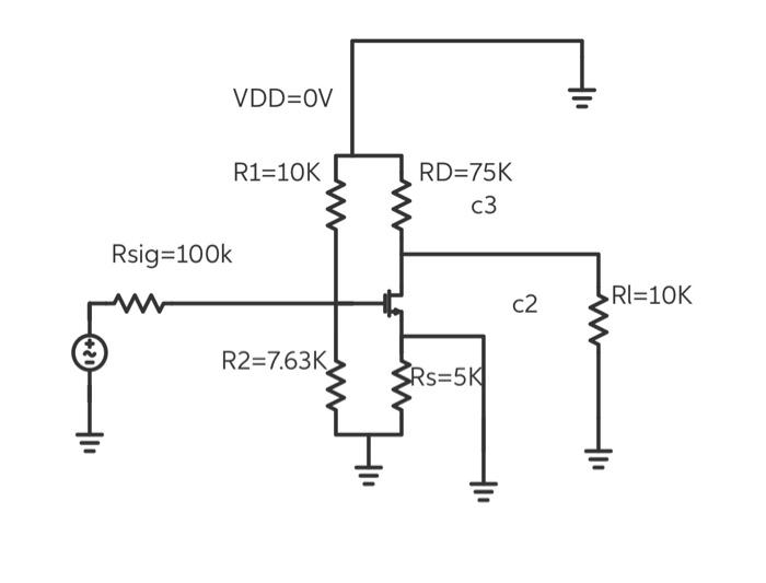 Solved I need the small signal module and where the | Chegg.com