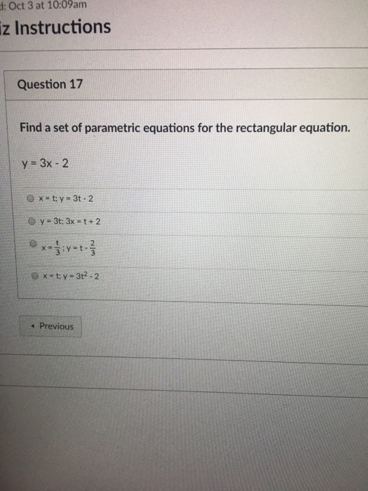 Solved 8: Oct 3 at 10:09am iz Instructions Question 17 Find | Chegg.com
