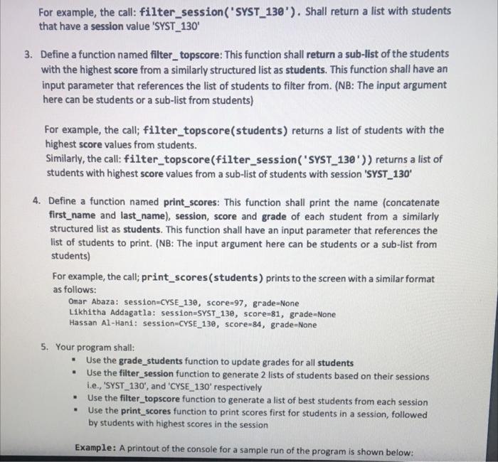 Solved PROBLEM DESCRIPTION Review the attached Python script | Chegg.com