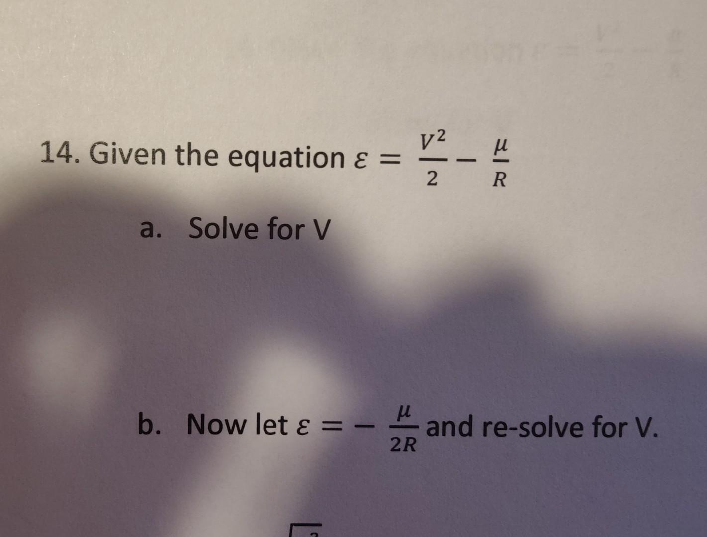 14 Given The Equation 2V2 R A Solve For V B Now Chegg 14-given-the-equation-2v2-r-a-solve-for-v-b-now-chegg