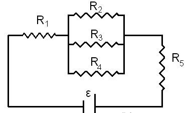 Solved A Circuit Consisting Of 5 Resistors Is Shown In The 