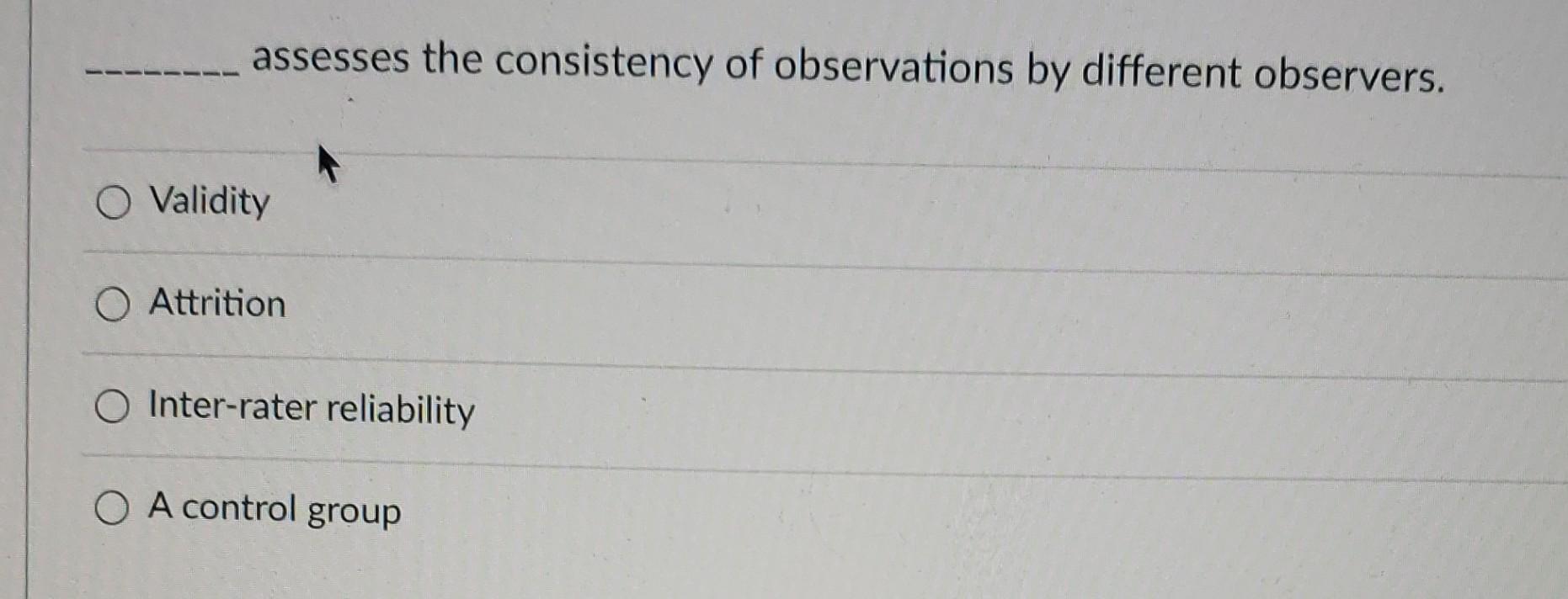 Solved assesses the consistency of observations by different