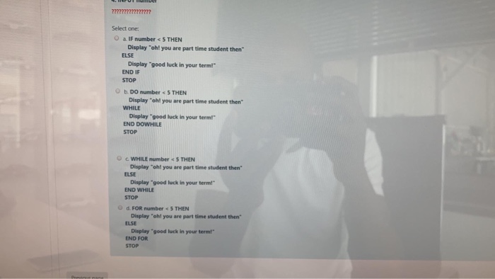 Solved Question : Given the following flowchart and the | Chegg.com