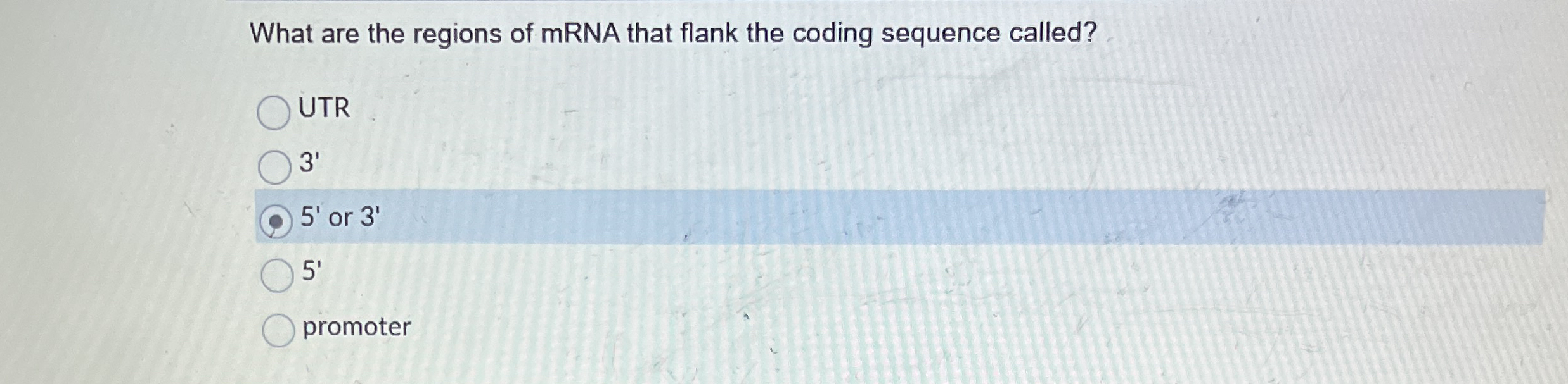 What are the regions of mRNA that flank the coding | Chegg.com