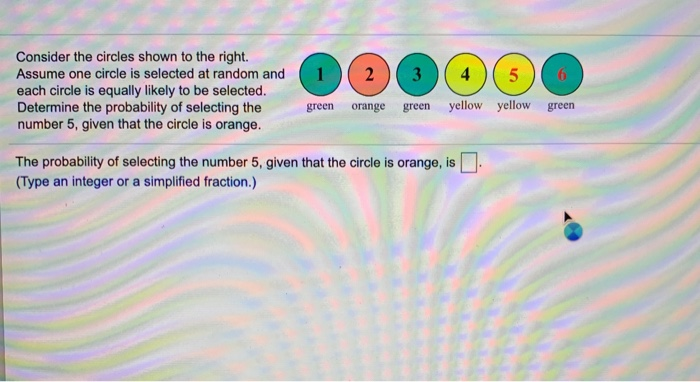 Solved Consider the circles shown to the right. Assume one | Chegg.com