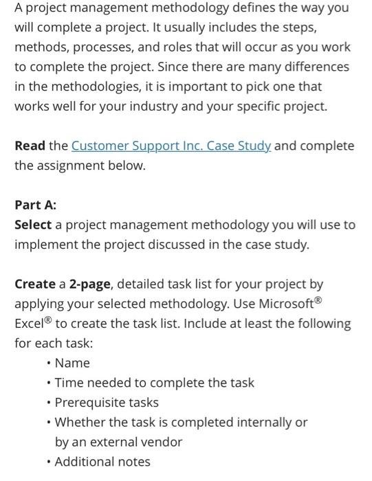 Solved Customer Support, Inc. Case Study Customer Support, | Chegg.com
