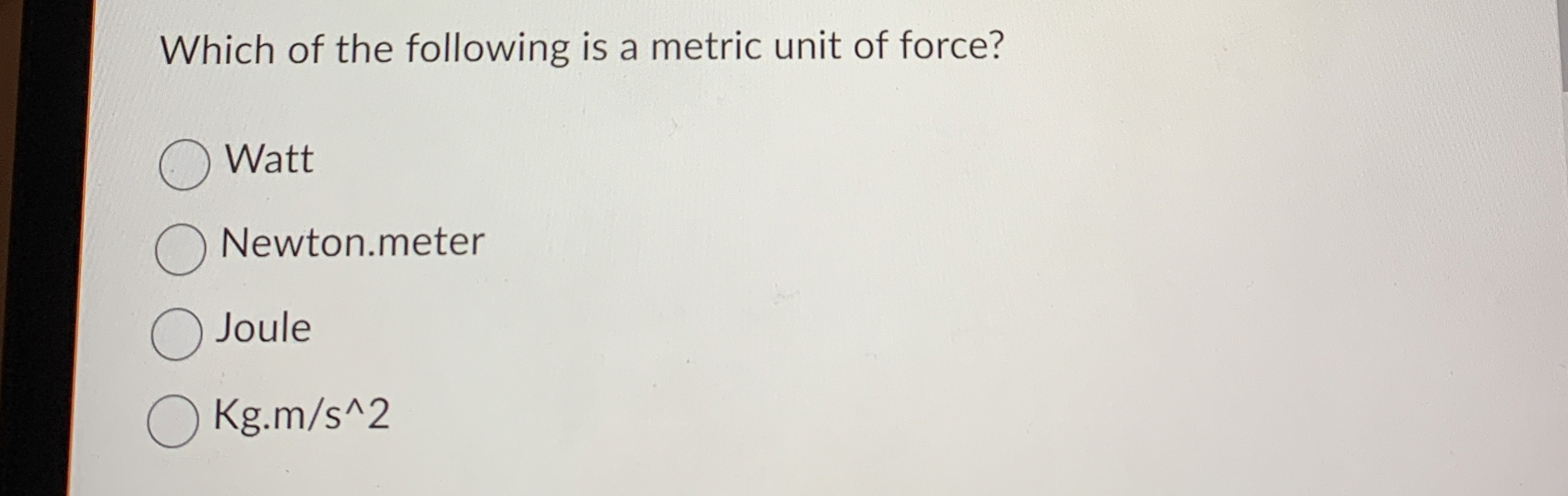 Solved which of the following is a metric unit of chegg