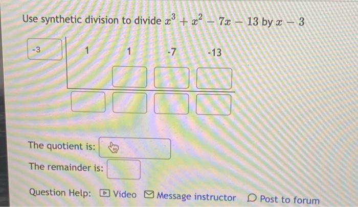 Solved Divide 224 3 03 22 1 By 2 3 R X Give Your Chegg