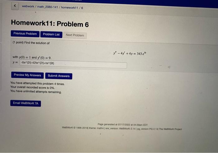 Solved I have posted this many times and got it wrong please | Chegg.com